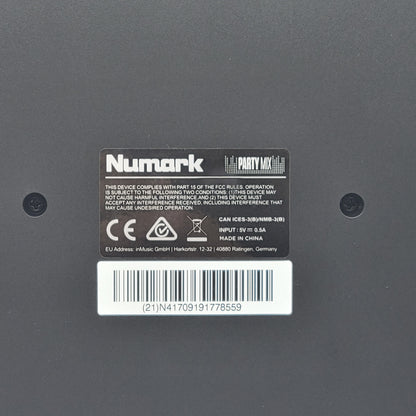 Numark Party Mix DJ Controller With Built-in Light Show