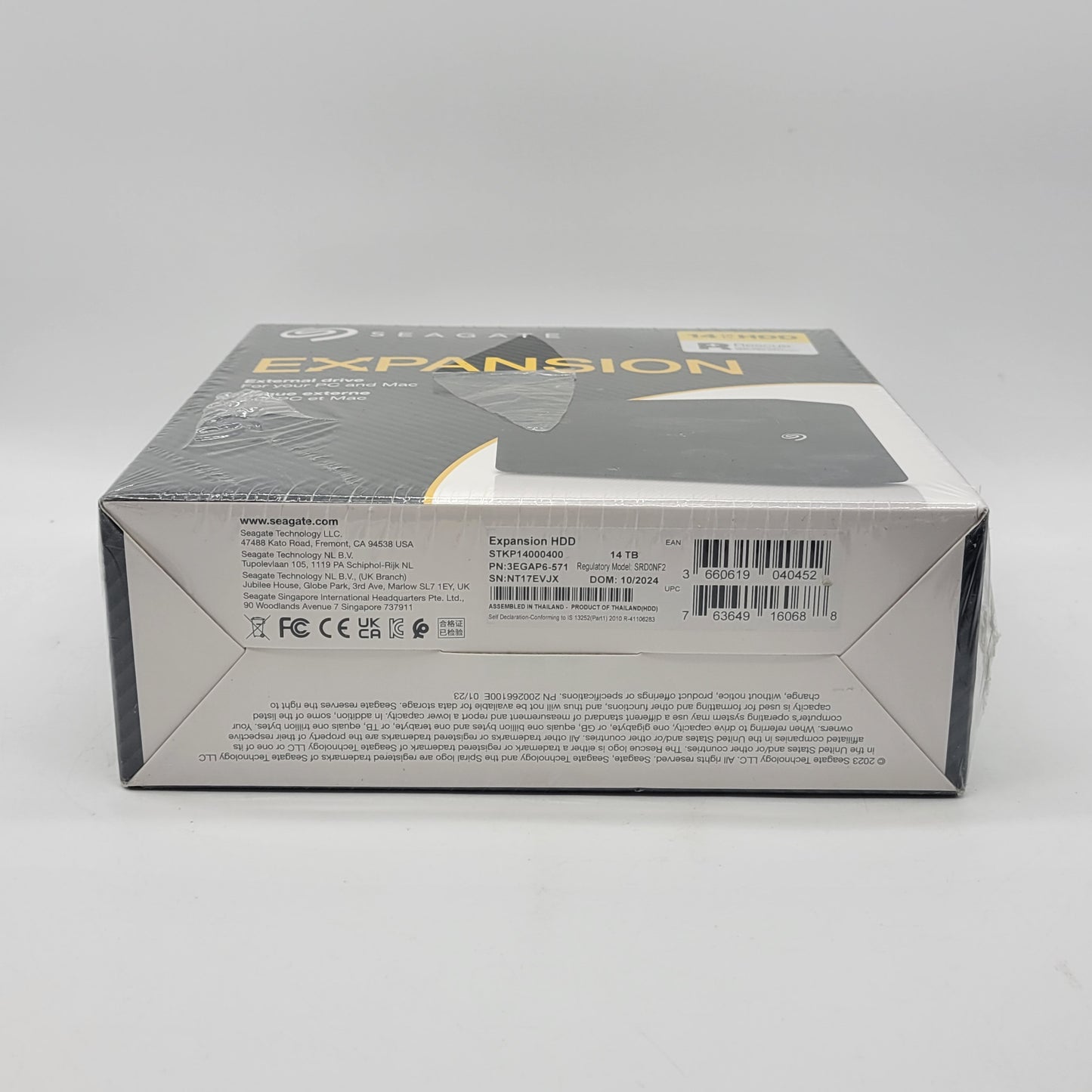 New Seagate External Expansion 14TB HDD SRD0NF2 For PC and MAC