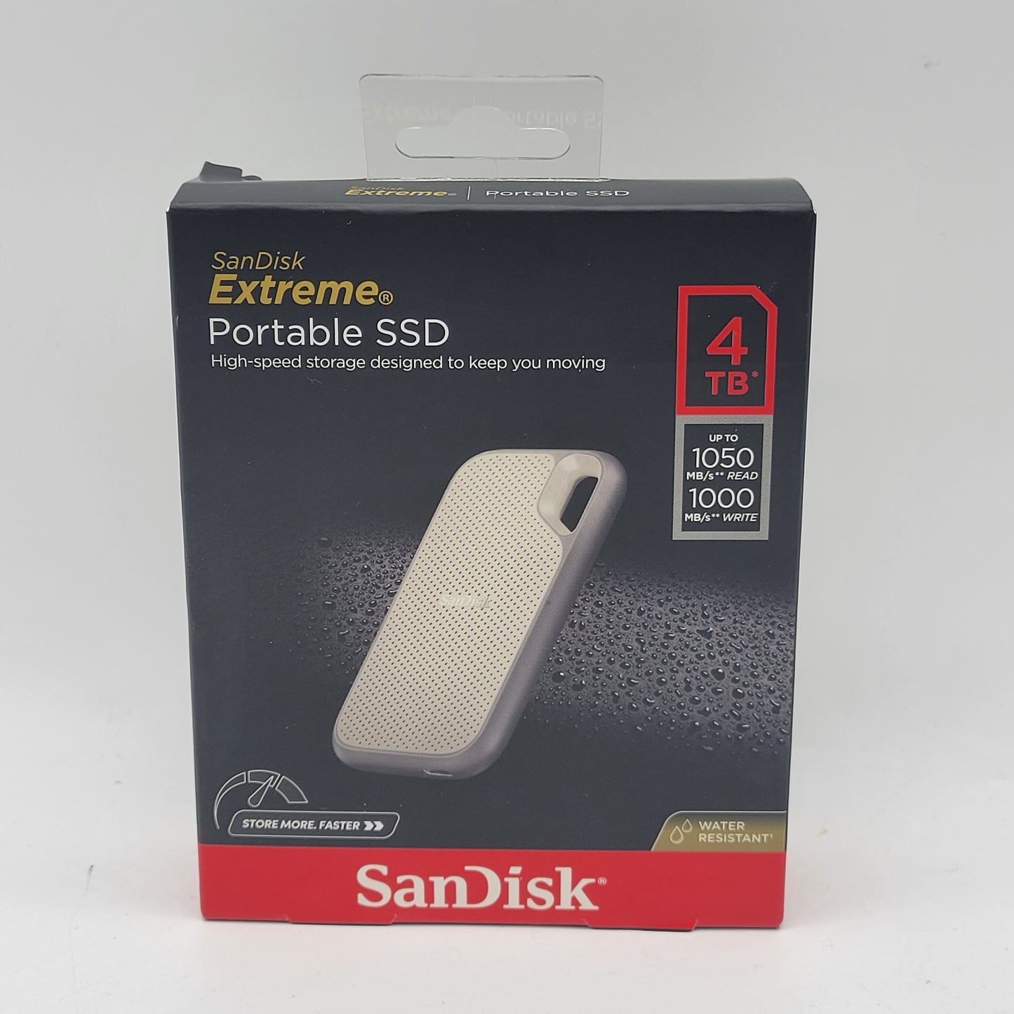 New SanDisk Extreme 4TB Portable SSD SDSSDE51-4T00-AW25