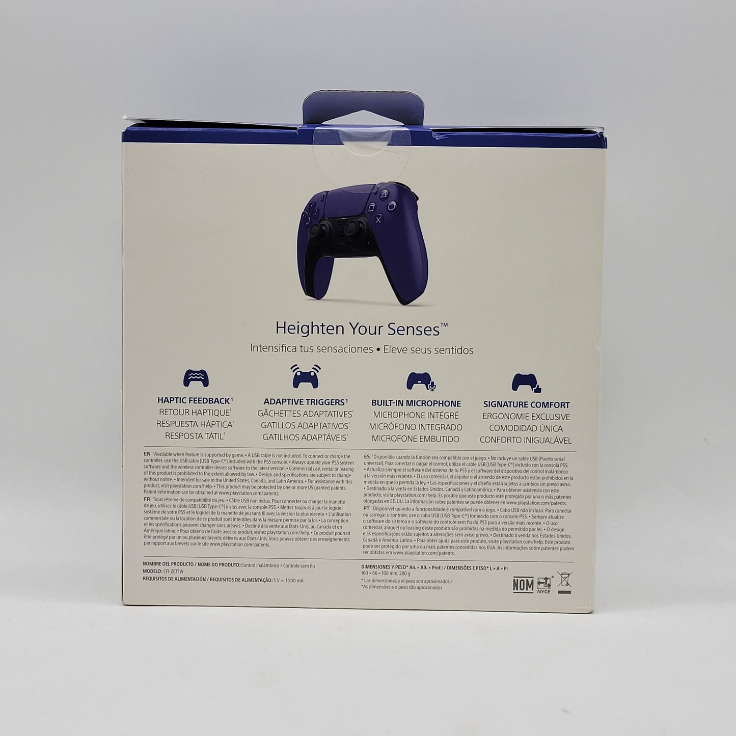 New Sony PlayStation 5 PS5 Dualsense Wireless Controller Blue Camo CFI-CZT1W