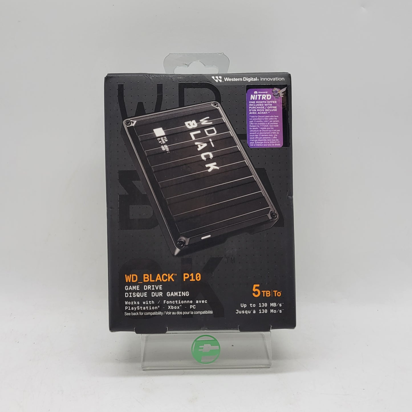 New Western Digital WD 2.5" BLACK P10 Game Drive 5TB Micro USB-B to USB-A HDD