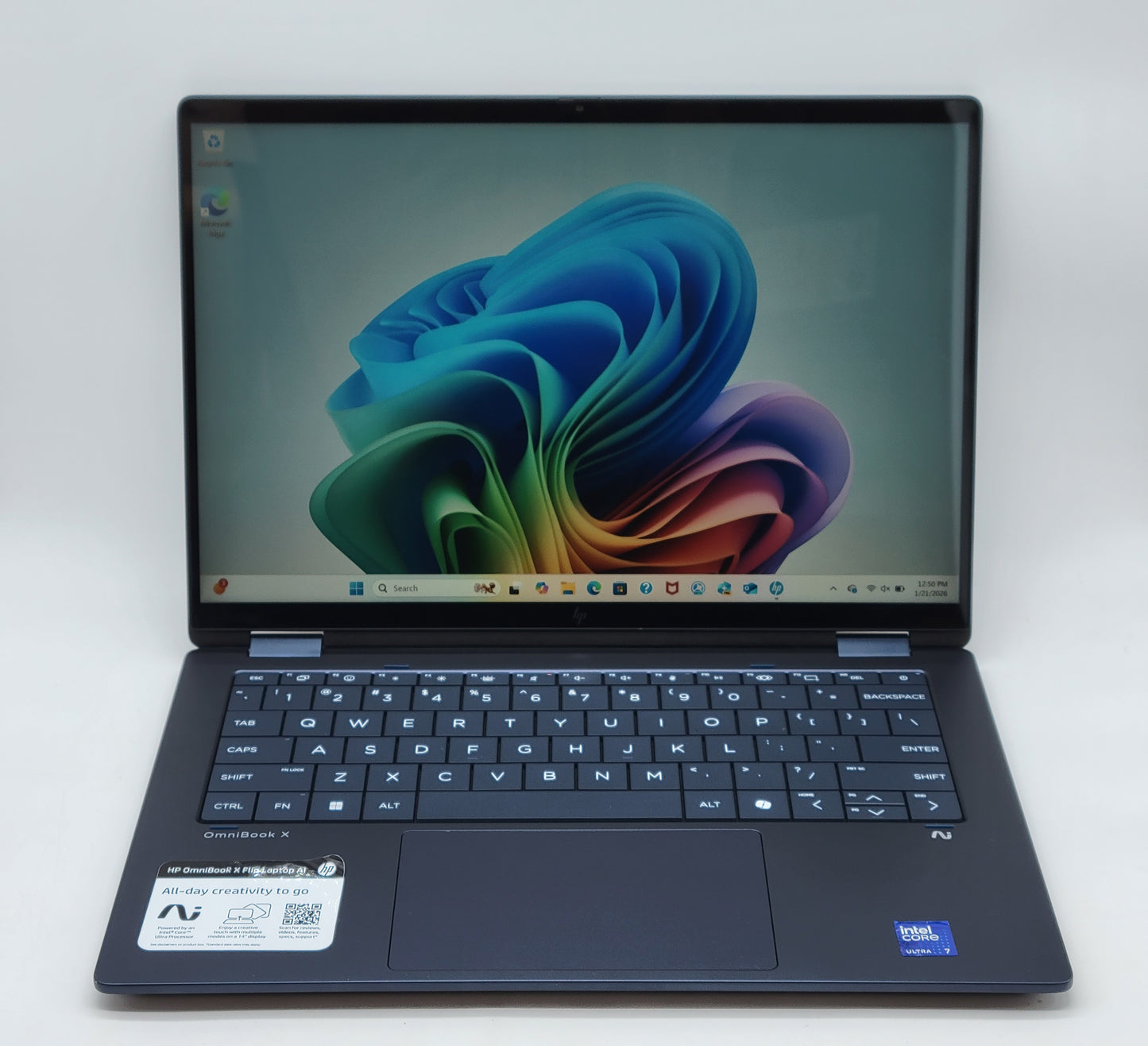 HP OmniBook X Flip 14-FM0023DX 14" Ultra 7 256V 2.2GHz 16GB RAM 1TB SSD