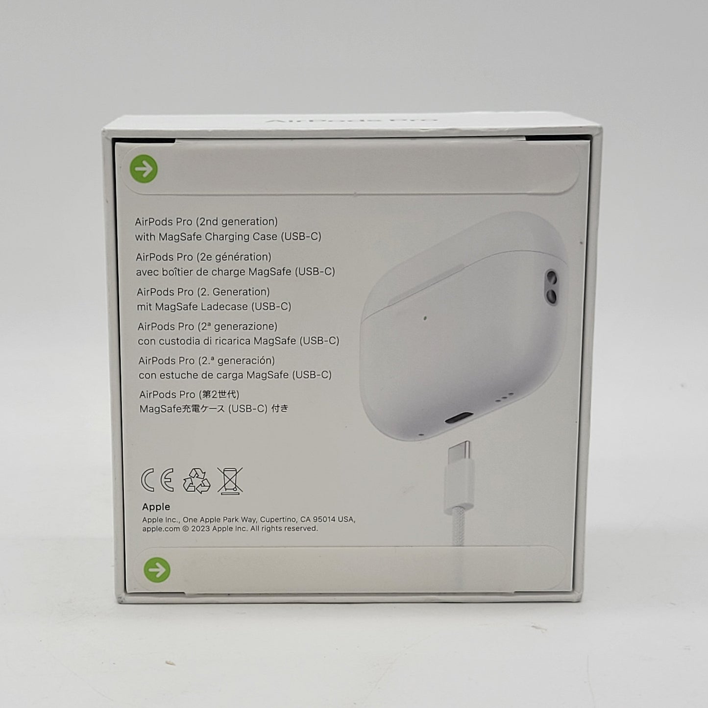 New Apple AirPods Pro 2nd Gen with MagSafe Charging Case A3048 A3047 A2968