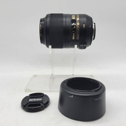 Nikon AF MICRO NIKKOR 85mm f/3.5G DX VR ED Auto & Manual Lens AF-S