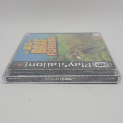 New Big Bass Fishing  (Sony PlayStation 1 PS1,  2002)  Sealed