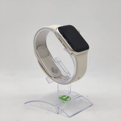 GPS Only Apple Watch SE 2nd Gen 40MM Starlight Aluminum Sport Band MXEF3LL/A