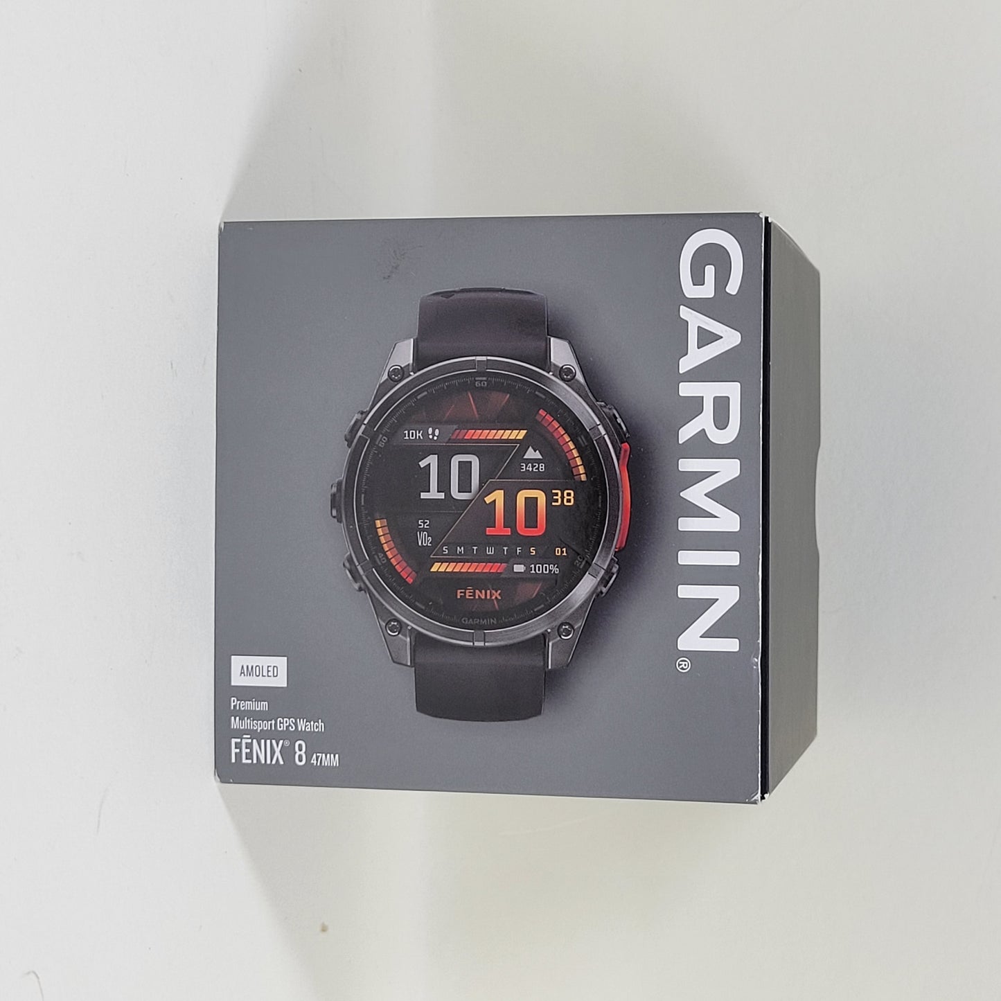 New Garmin Fenix 8 47mm AMOLED Premium Multisport GPS Watch 010-02904-00