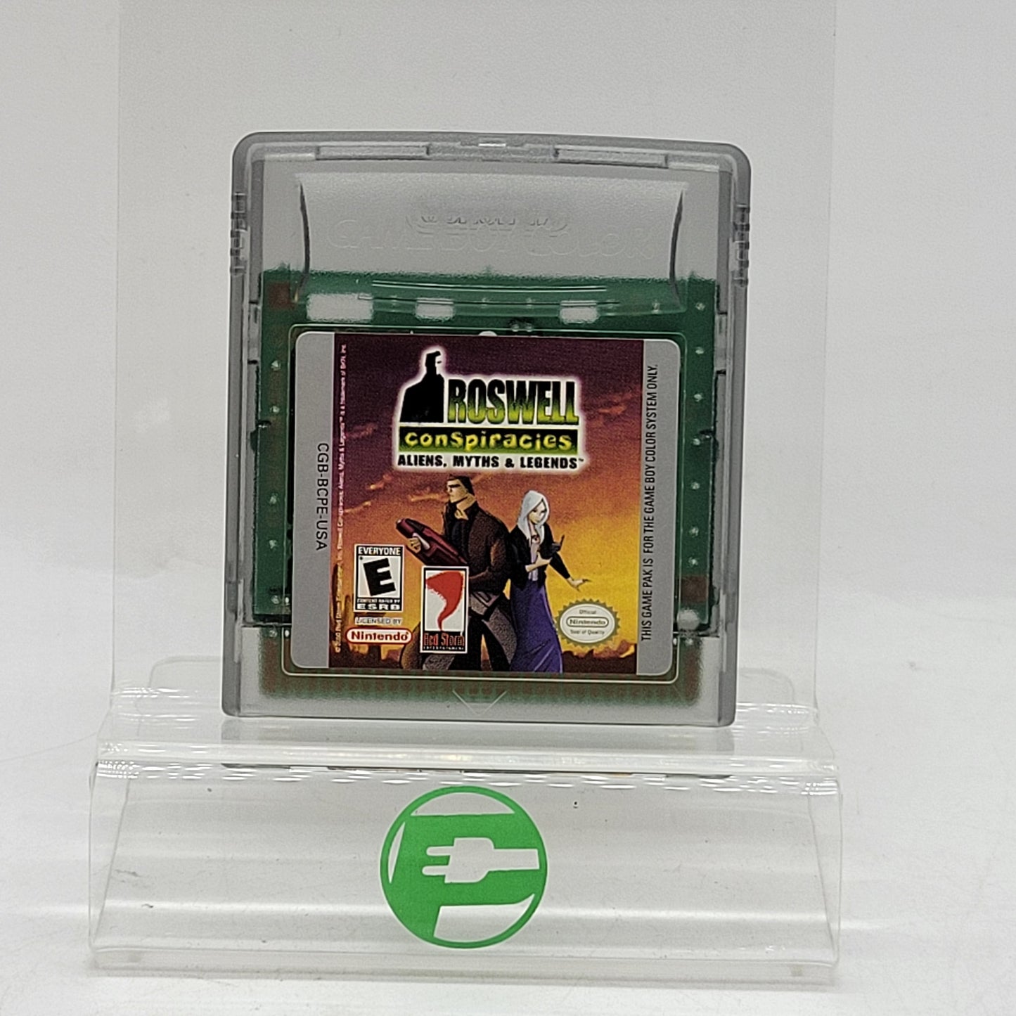 Roswell Conspiracies Aliens Myths Legends (Nintendo GameBoy Color, 2001)