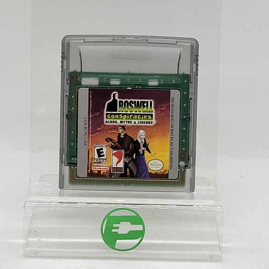 Roswell Conspiracies Aliens Myths Legends (Nintendo GameBoy Color, 2001)