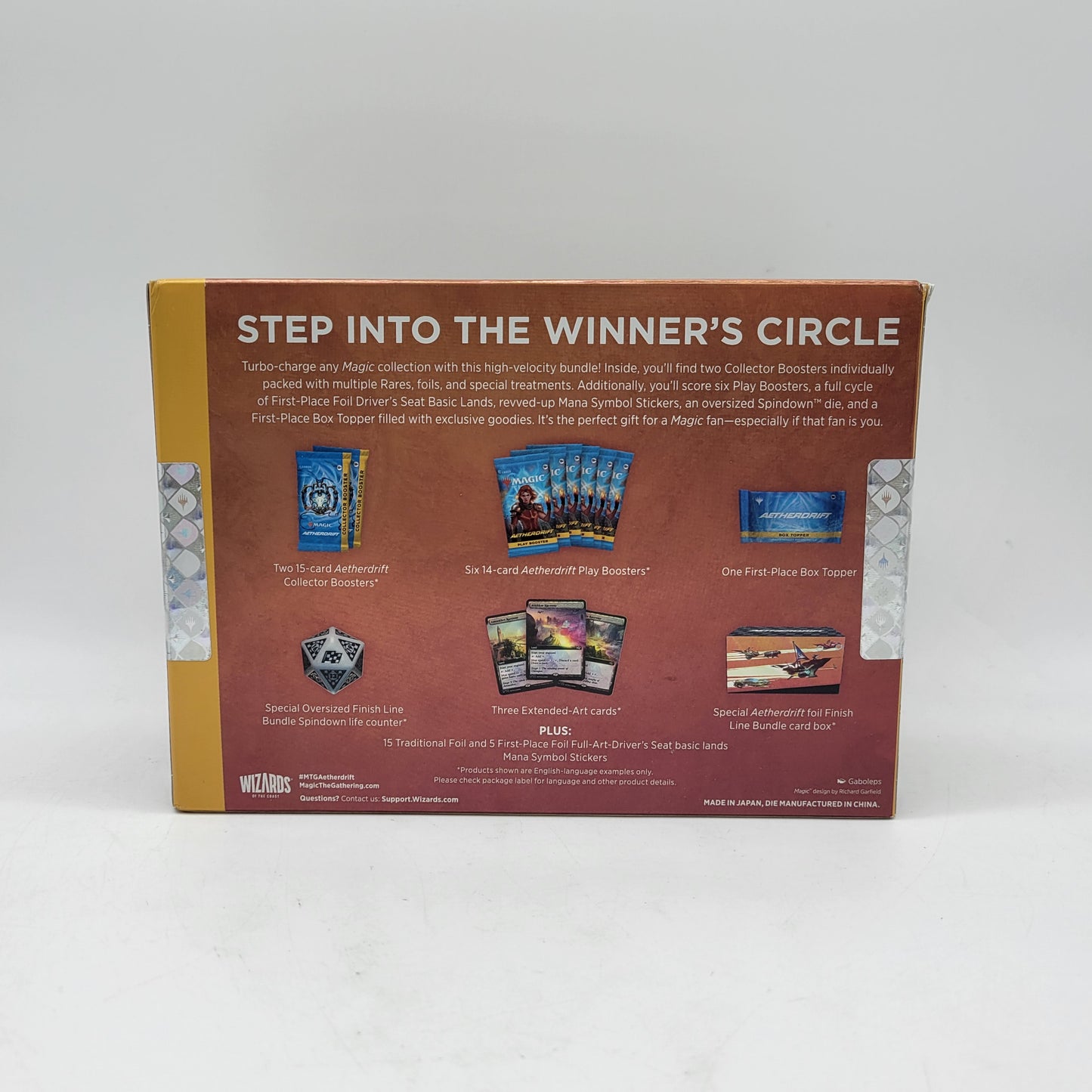 New Magic  The Gathering Aetherdrift Finish Line Bundle