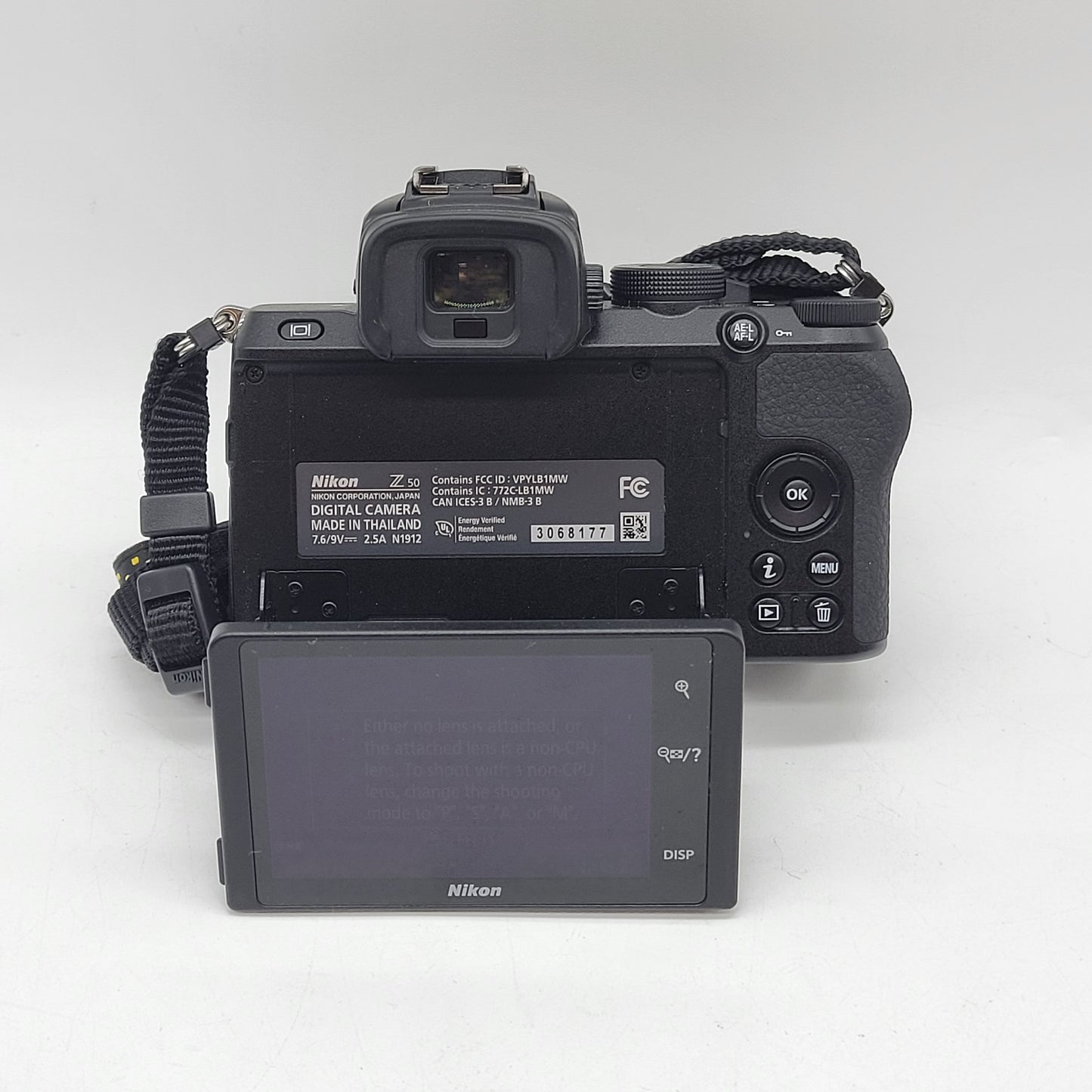 Nikon Z 50 20.9MP Mirrorless Camera 1512 Shutter Count