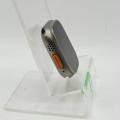 Unlocked Apple Watch Ultra 3 49MM Natural Titanium Blue Trail Loop MEWR4LW/A