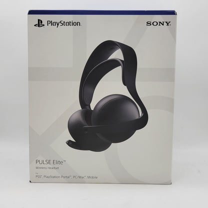 New Sony PlayStation Pulse Elite Gaming Headset Black CFI-ZWH2