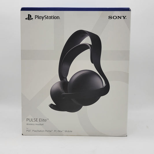 New Sony PlayStation Pulse Elite Gaming Headset Black CFI-ZWH2