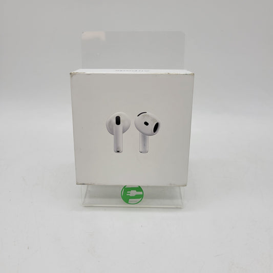 New Apple AirPods 4th Gen with Charging Case A3053 A3050 A3058 MXP63LL/A