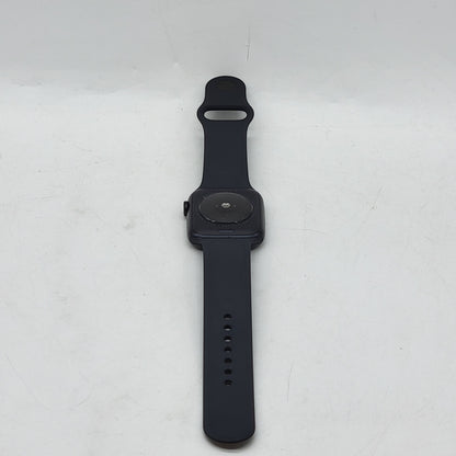 GPS Only Apple Watch SE 3 44MM Midnight Aluminum Black Sport Band MEHQ4LW/A