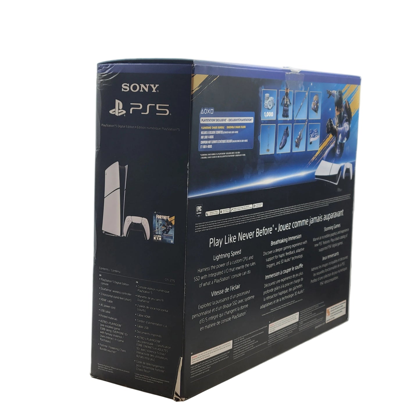 New Sony PlayStation 5 Slim Digital Edition PS5 1TB White Console Gaming System