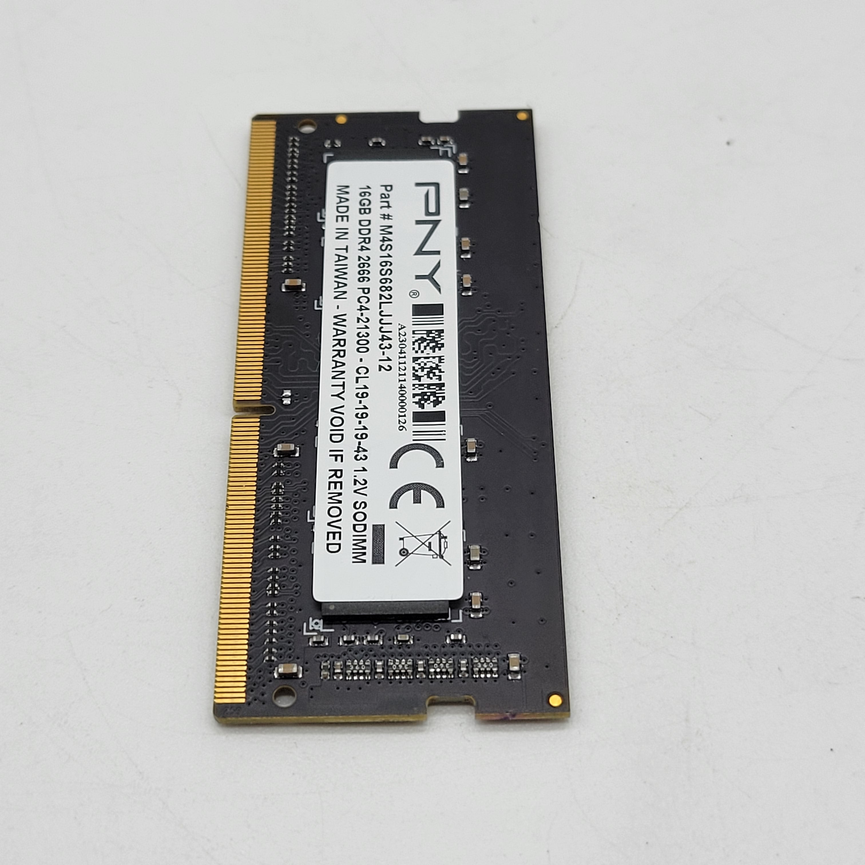PNY 16GB (1x16GB) RAM DDR4 2666MHz M4S16S682LJJJ43-12 – PayMore