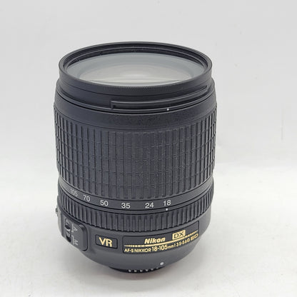 Nikon AF-S NIKKOR 18-105mm f/3.5-5.6 VR DX ED Auto Lens AF-S