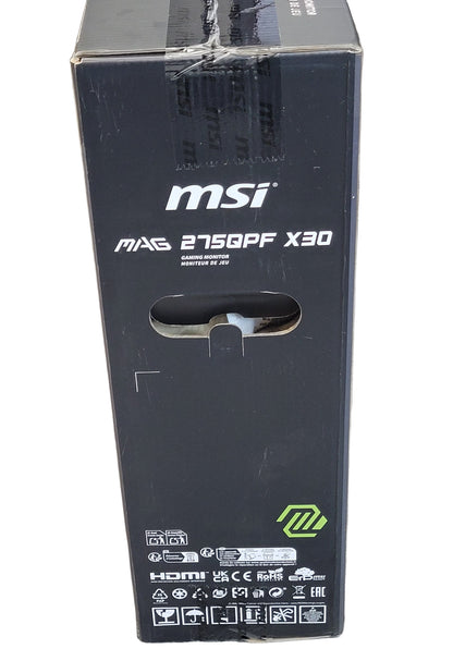 New MSI 27" MAG 275QPF X30 WQHD Rapid IPS 300Hz Gaming Monitor HDR 400