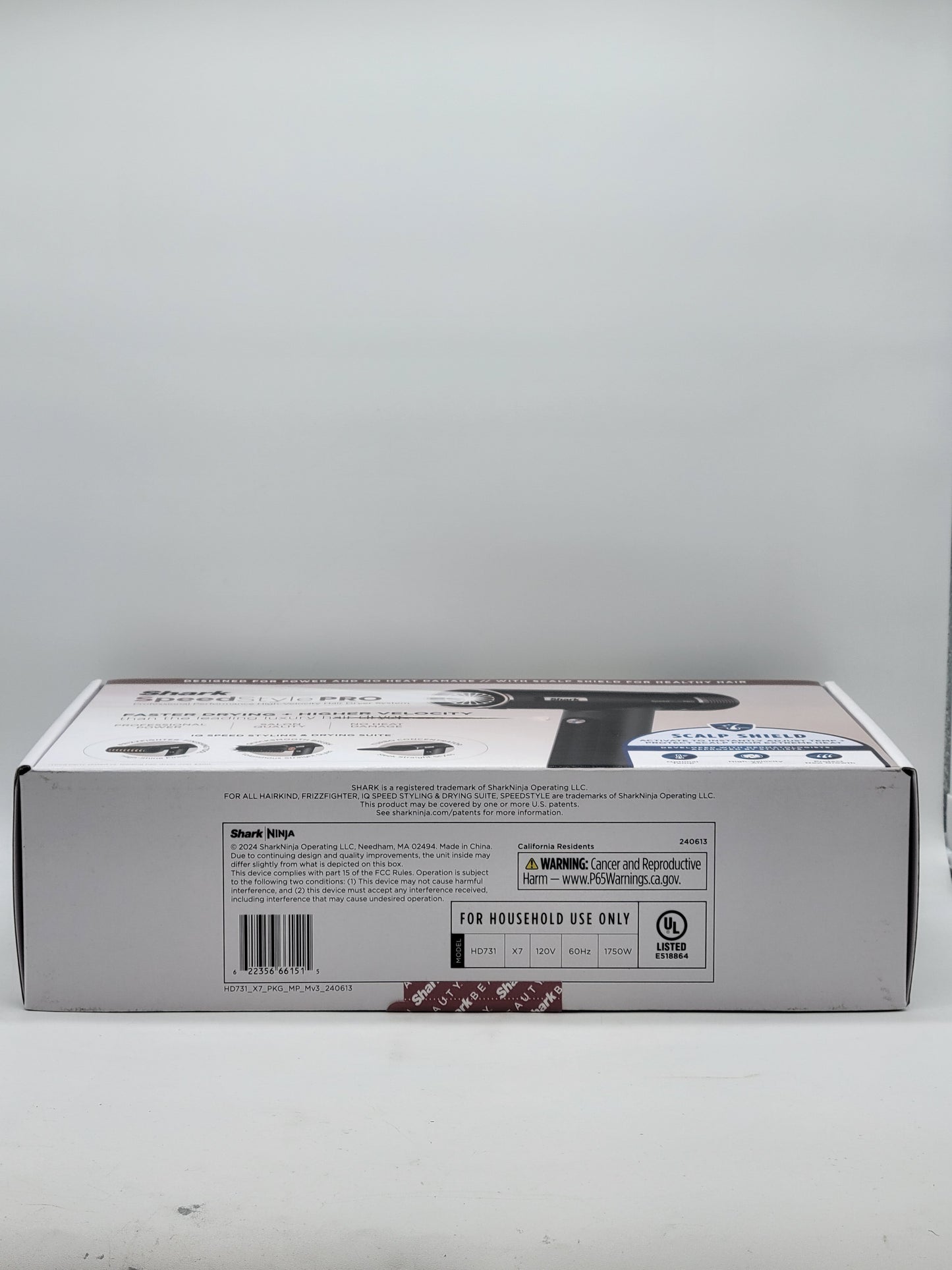 New Shark SpeedStyle Pro RapidGloss Finisher&High-Velocity Dryer  HD731