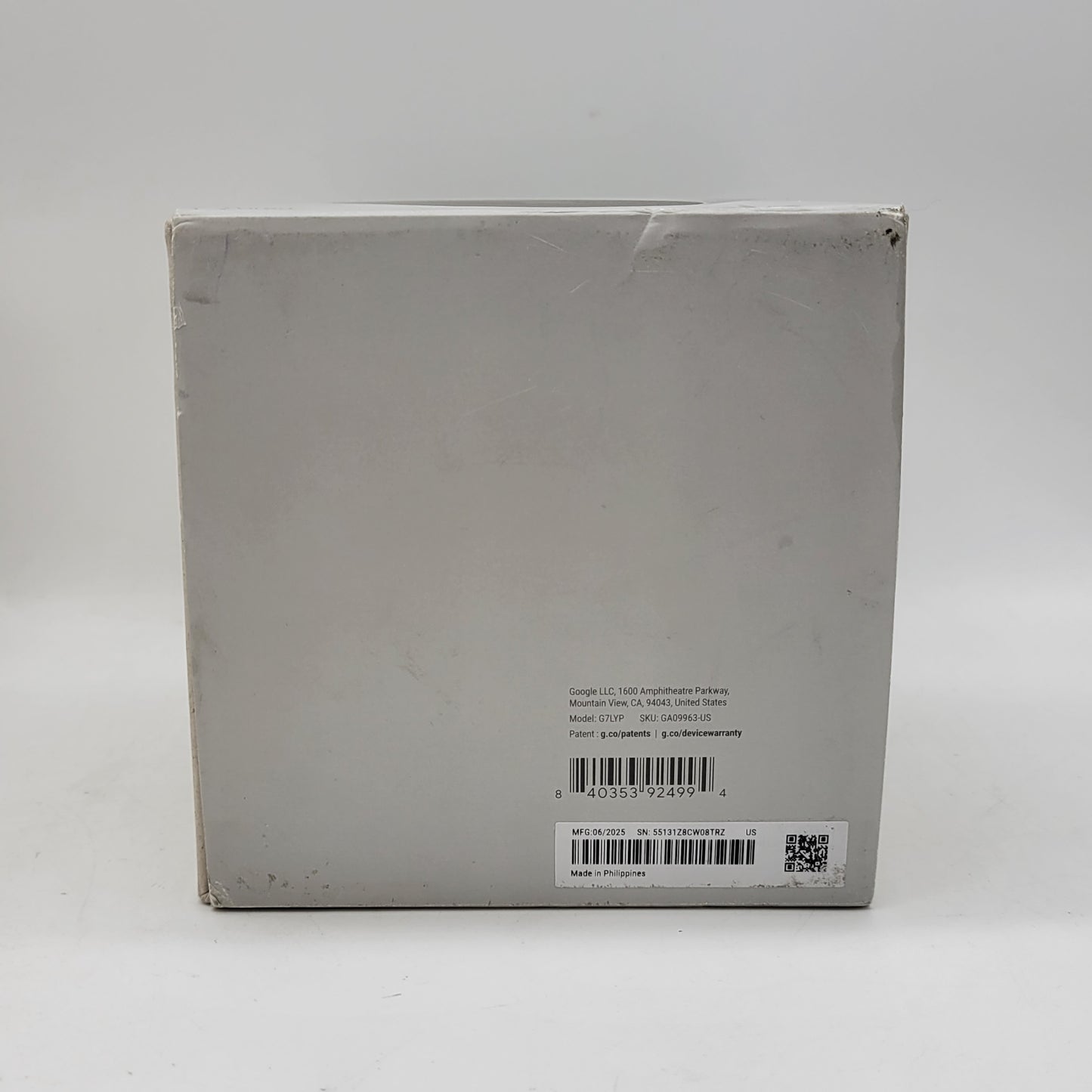 New Google Nest (2nd Generation) Snow Wired Cam Outdoor 2K G7LYP