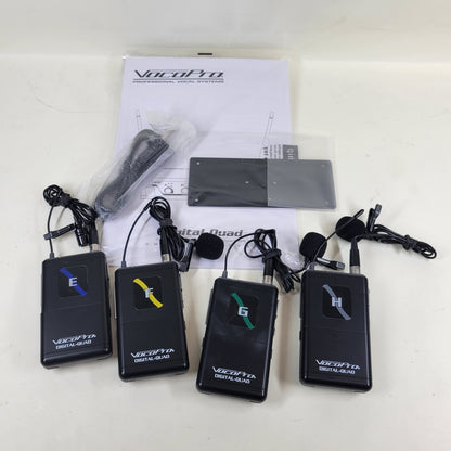 Voco Pro Digital Quad-B2 Four Channel Wireless