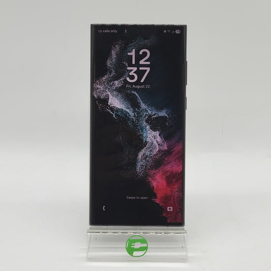 Unlocked Samsung Galaxy S22 Ultra 8GB RAM 128GB SM-S908U Aura Black