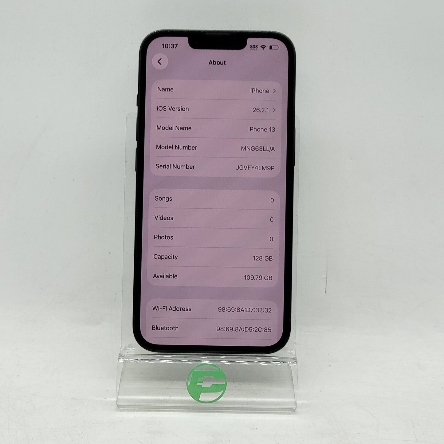 Factory Unlocked Apple iPhone 13 128GB Green MNG63LL/A