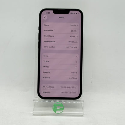 Factory Unlocked Apple iPhone 13 128GB Green MNG63LL/A