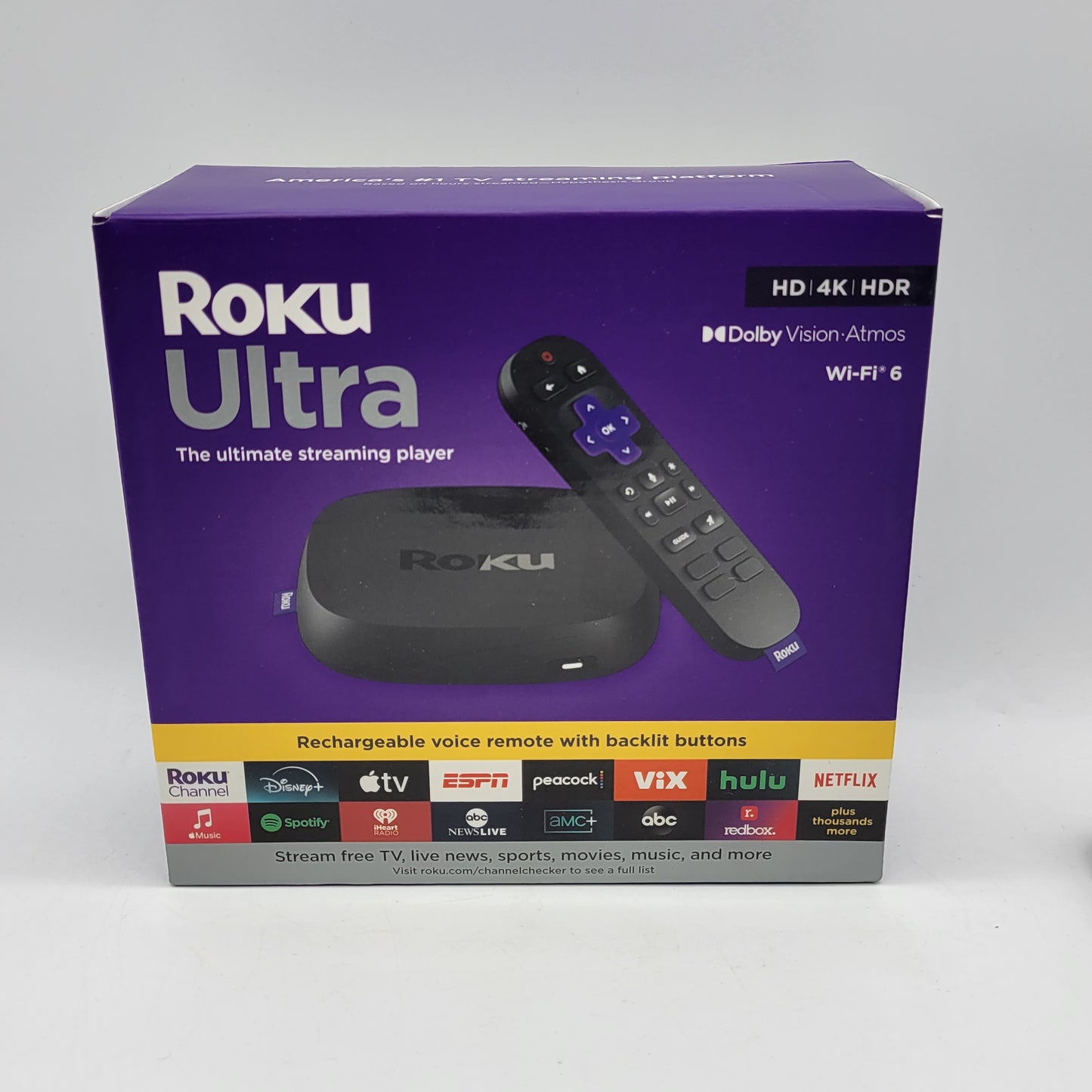 New Roku Ultra HD 4K Ultimate Streaming Player 4850R