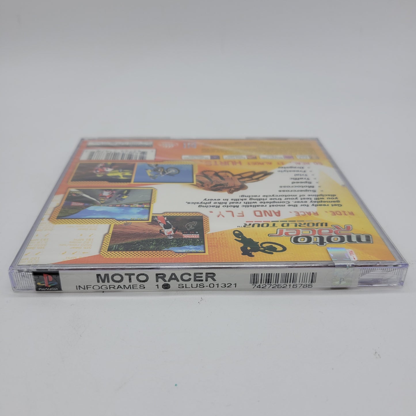 New Moto Racer World Tour  (Sony PlayStation 1 PS1,  2000)  Sealed