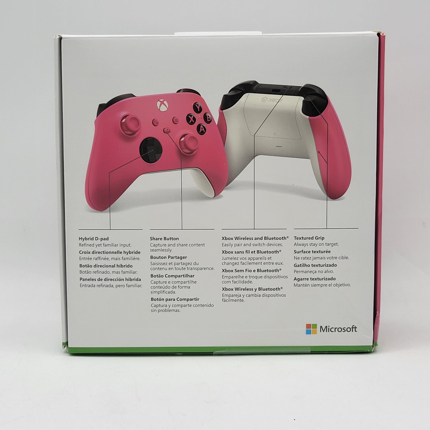 New Microsoft Xbox Series X|S Wireless Controller Deep Pink 1914