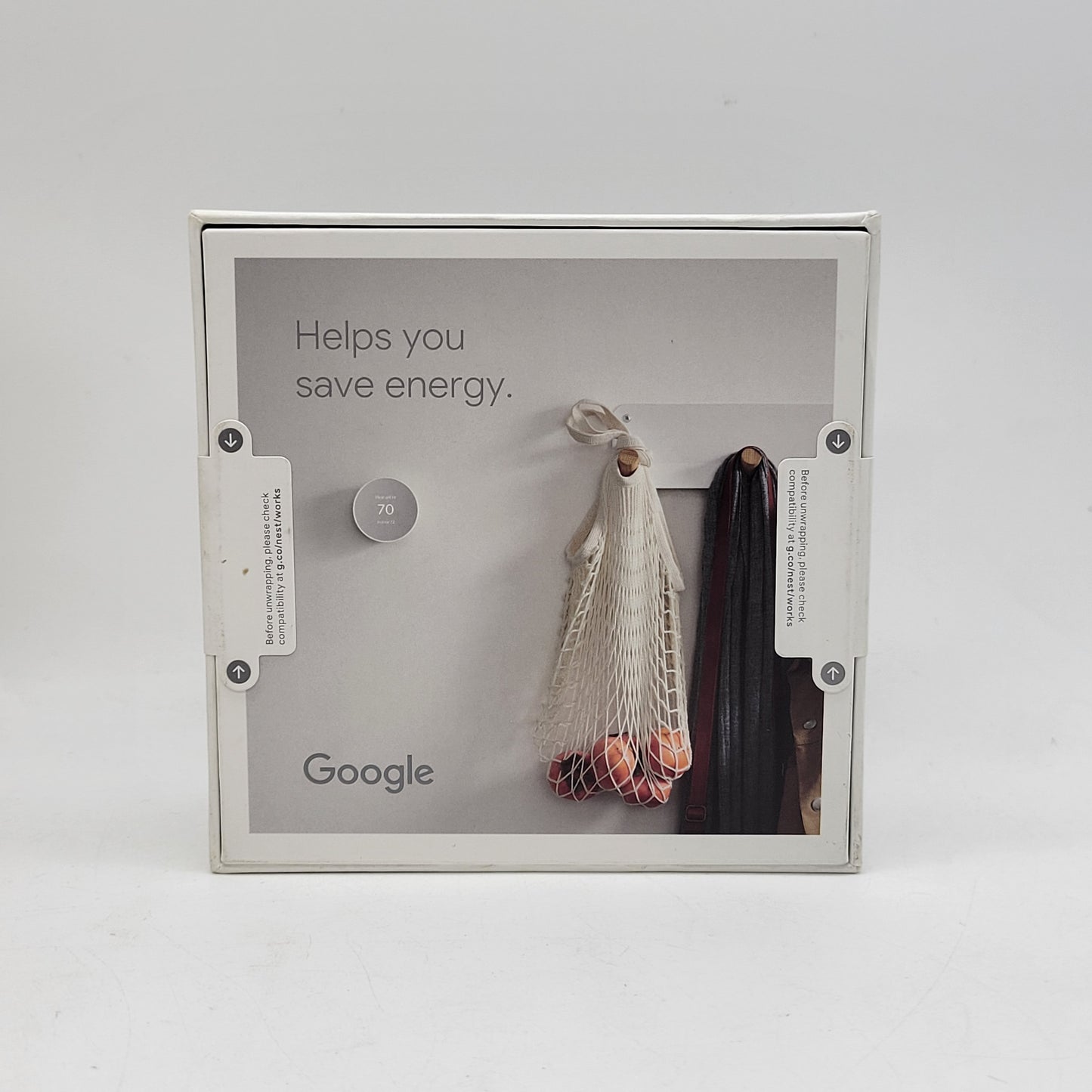 New Google Nest  Thermostat Snow GA01334