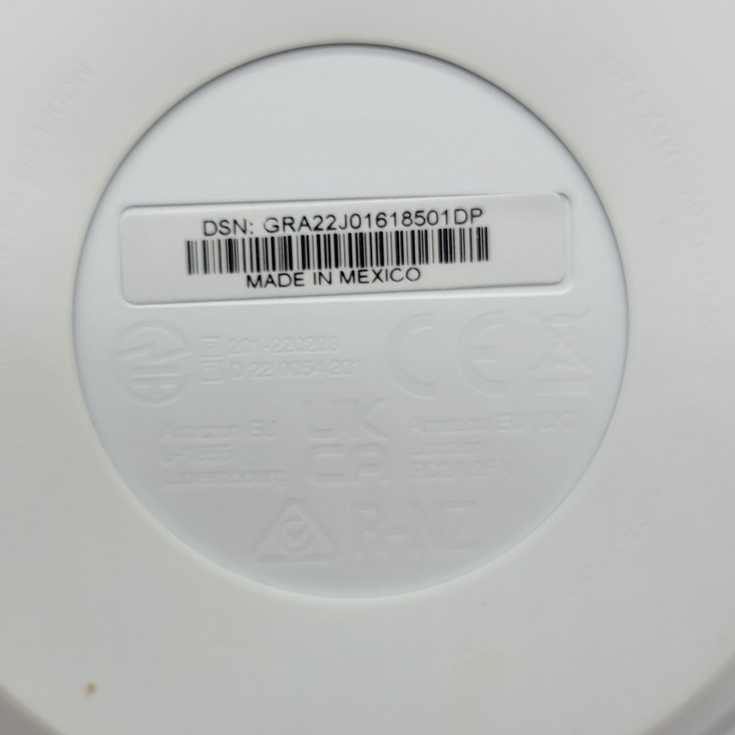 Amazon Echo Dot 5th Gen Smart Speaker White C2N6L4