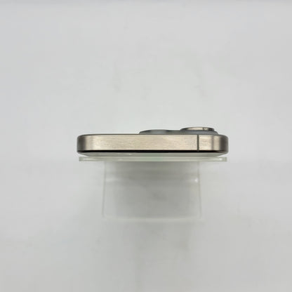 Factory Unlocked Apple iPhone 15 Pro 128GB Natural Titanium MTQP3LL/A