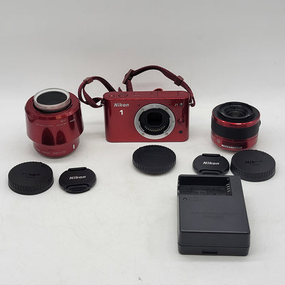 Nikon 1 J1 10.1MP Mirrorless Camera With Lens