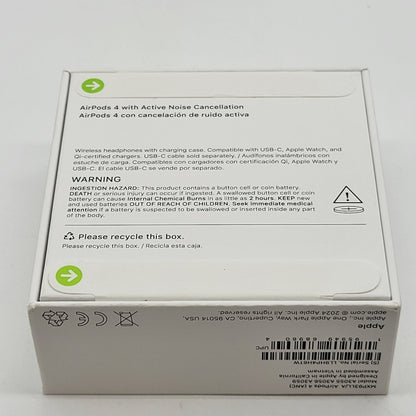 New Apple AirPods 4th GEN ANC with MagSafe Charging Case A3056 A3055 A3059