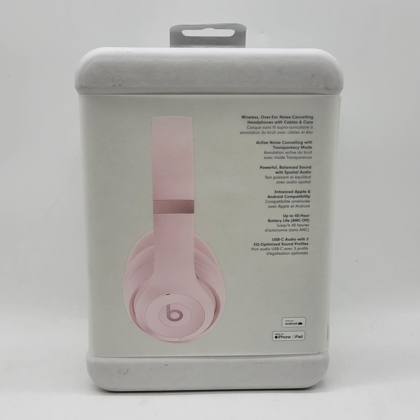 New Beats Studio Pro Wireless Over-Ear Noise Cancelling Headphones Soft Pink