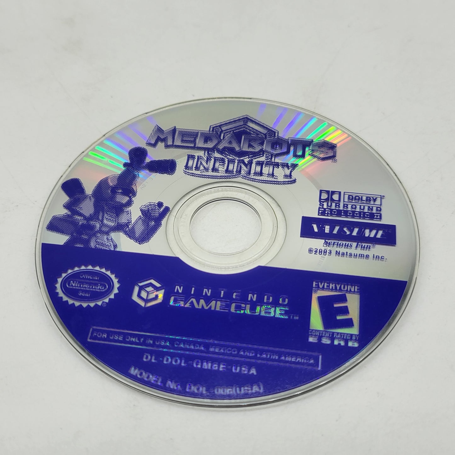 Medabots Infinity (Nintendo GameCube, 2003) Disc Only
