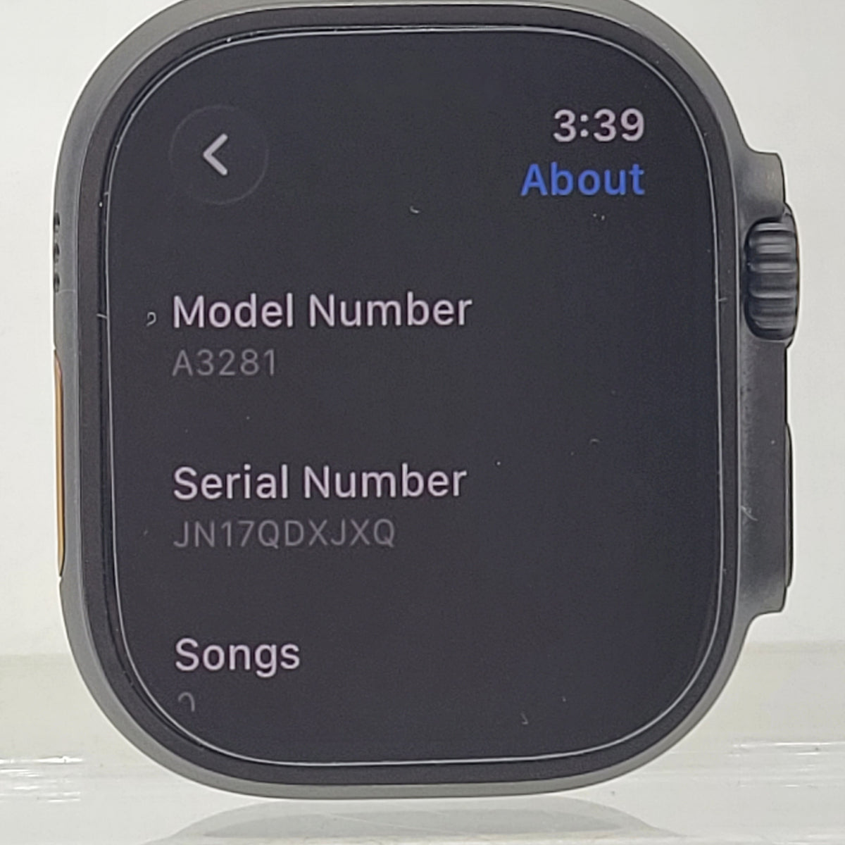 Unlocked Apple Watch Ultra 3 49MM Black Titanium Black Ocean Band MF0J4LW/A