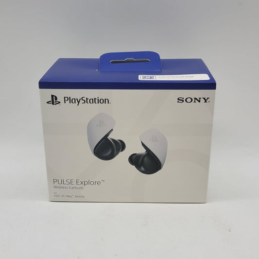 New Sony PlayStation 5 PS5 Pulse Explore White CFI-ZWE1 Wireless Earbuds