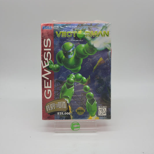 New Vectorman [Cardboard Box]  (Sega Genesis,  1995)