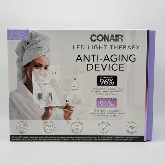 New CONAIR MASK4 LED Light Therapy Anti-Aging Device