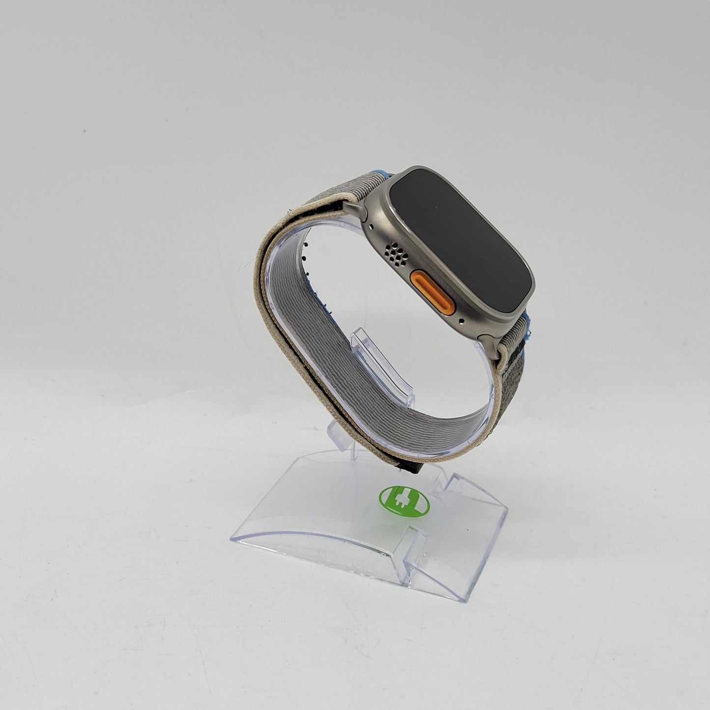 Unlocked Apple Watch Ultra 49MM Natural Titanium Gray Solo Loop A2622