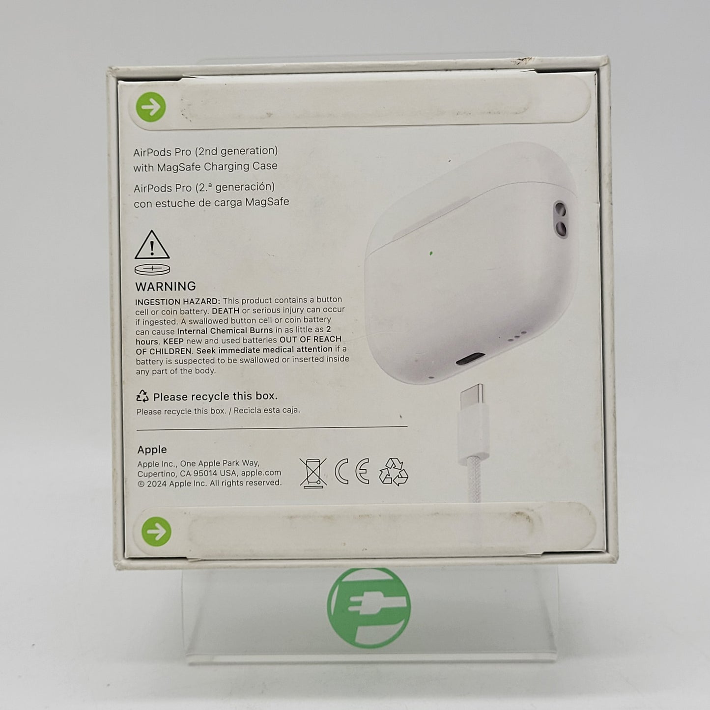 New Apple AirPods Pro 2nd Gen with MagSafe Charging Case A3048 A3047 A2968