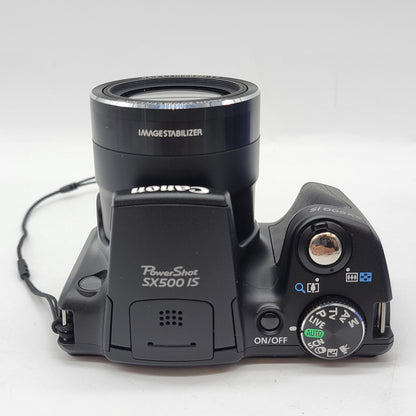Canon PowerShot SX500 IS 16.0MP Digital Point-And-Shoot Camera