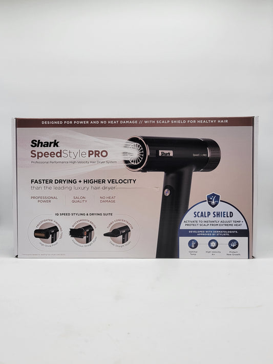 New Shark SpeedStyle Pro RapidGloss Finisher&High-Velocity Dryer  HD731