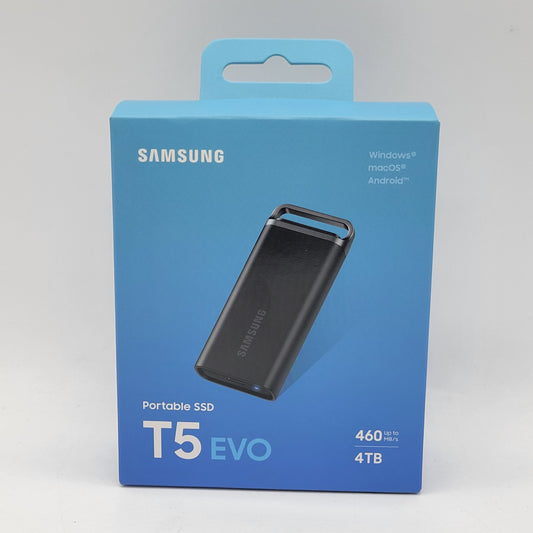 New Samsung T5 EVO 4TB Portable SSD MU-PH4T0S