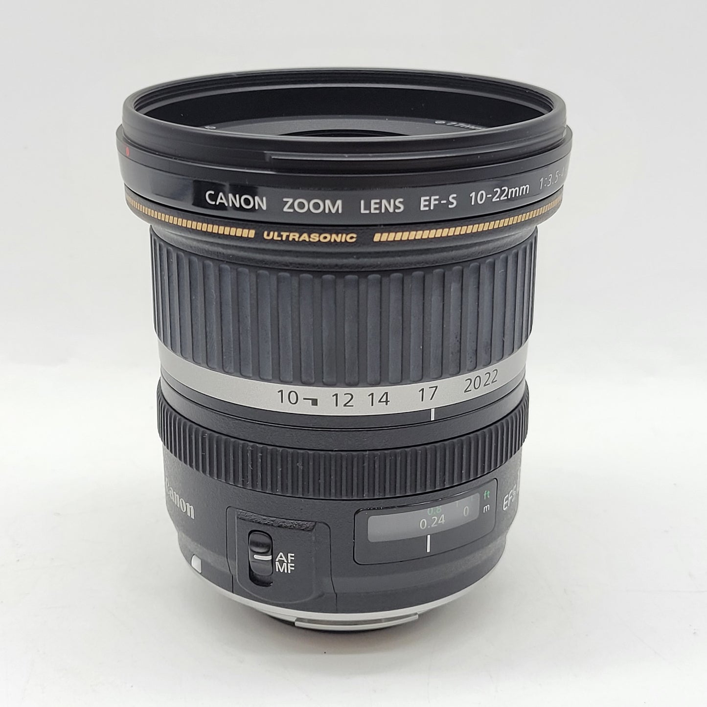 Canon EF-S Ultrasonic 10-22mm f/3.5-4.5 USM Auto & Manual Lens